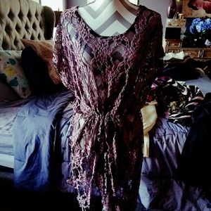 Gorgeous lace overlay dress