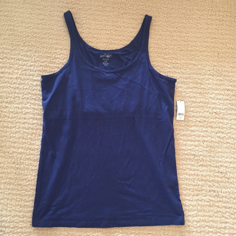 NWT Lord And Taylor Blue Tank