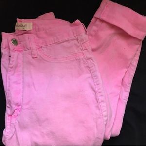 🎀 PINK HIGH WAIST SKINNY JEANS 🎀