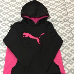 Girls puma hoodie.