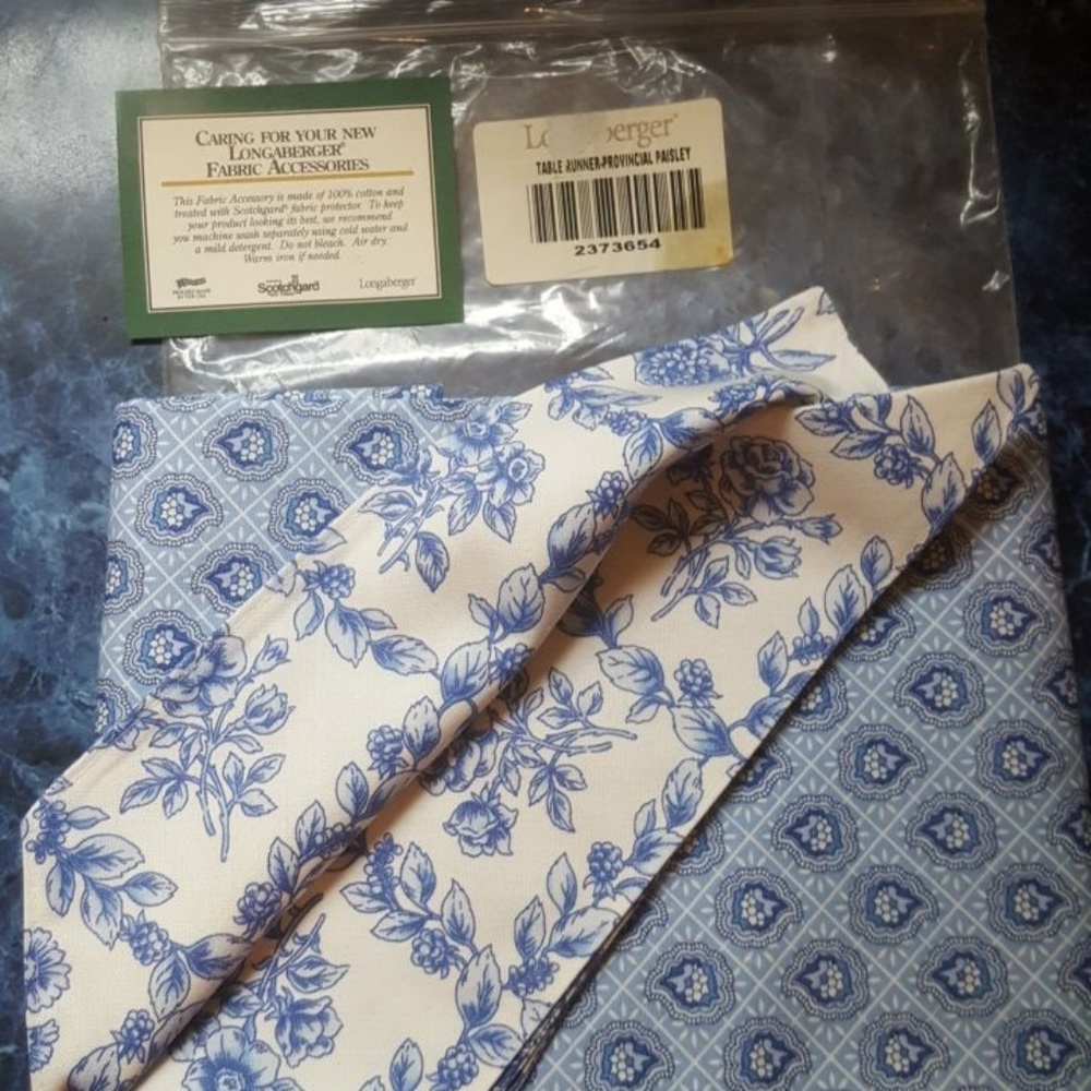 Longaberger Table runner