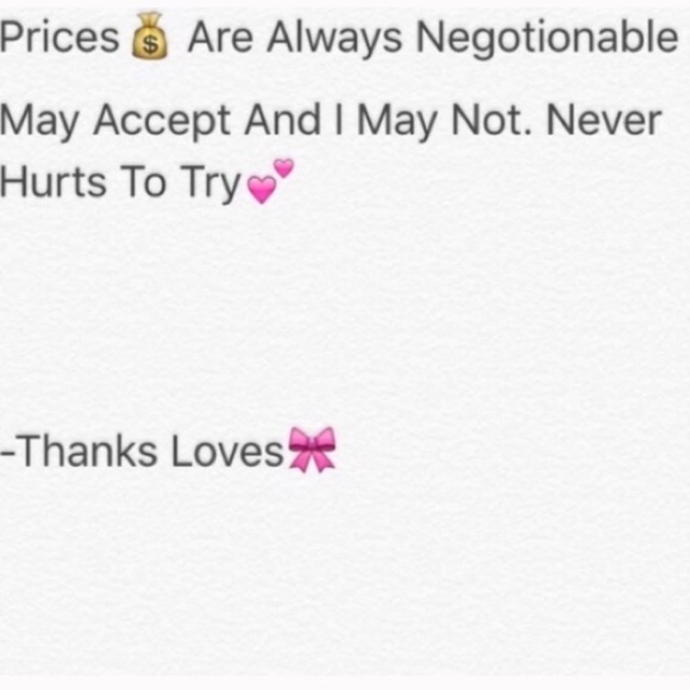 I Always Accept Offers