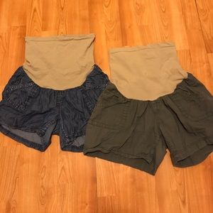 Maternity shorts! 2/$15 👶🏼