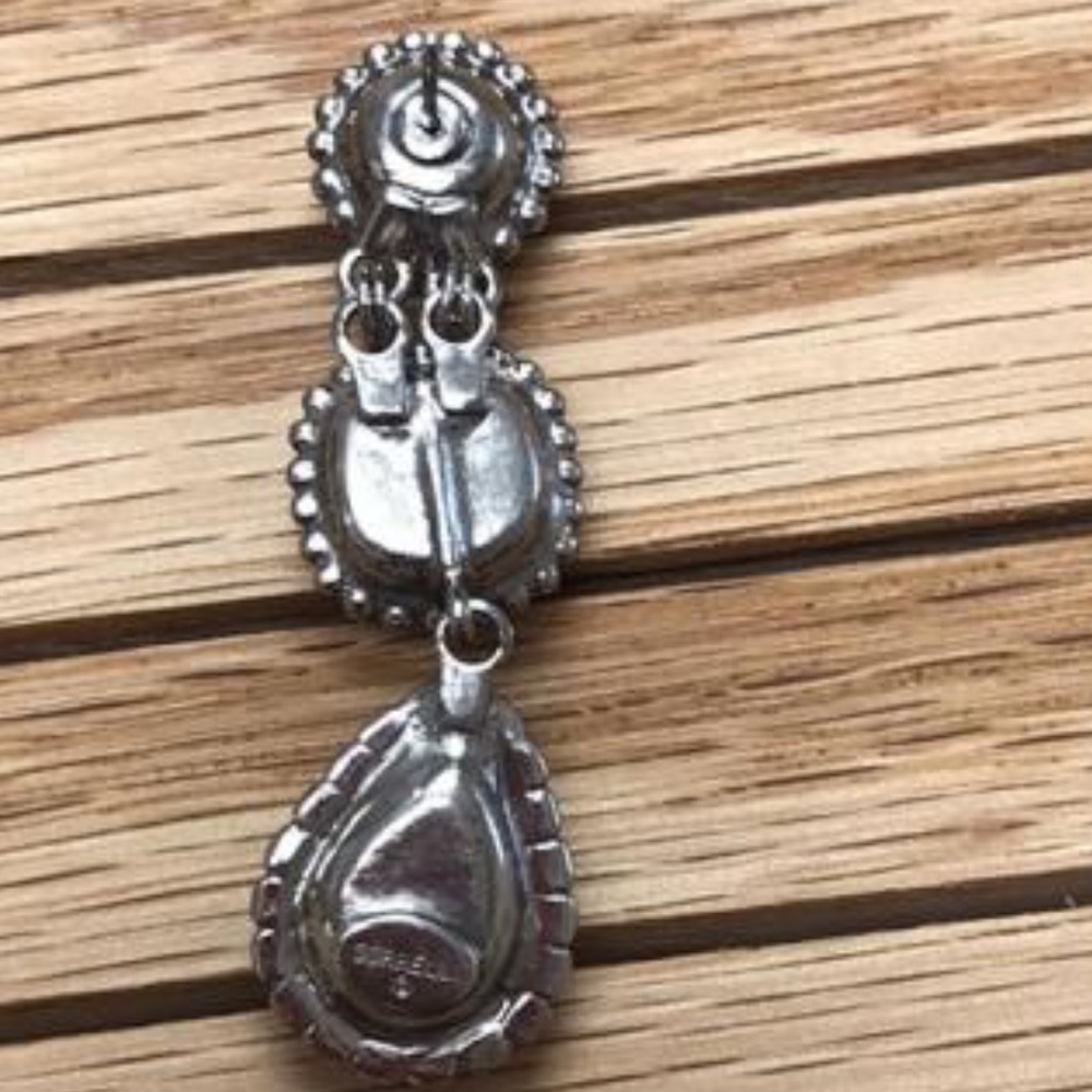 Sorrelli Three Stone "Ocean" Earring, NWT-Boutique - Picture 5 of 16