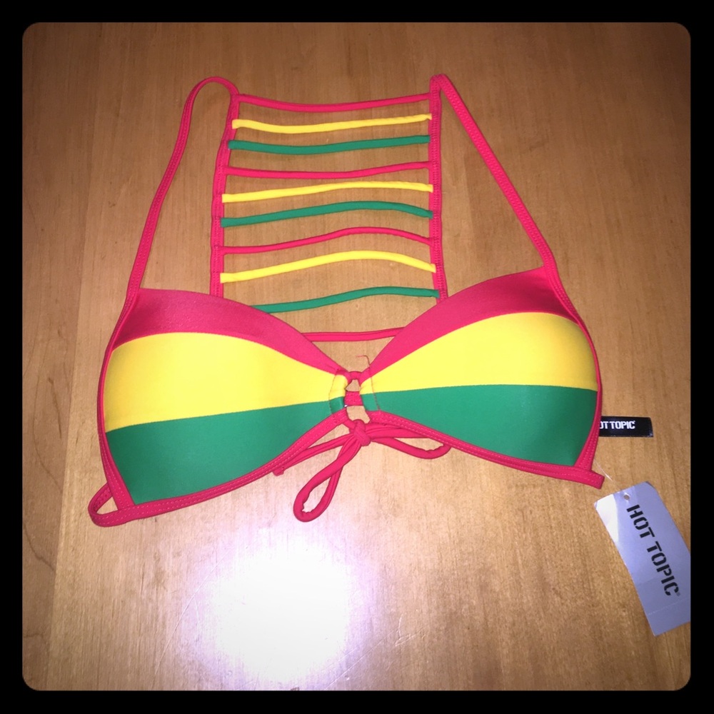Rasta bikini top