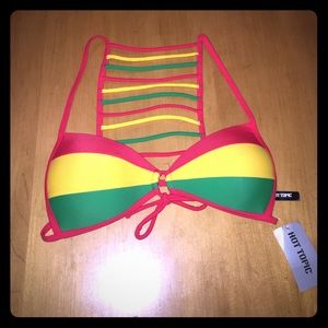 Rasta bikini top