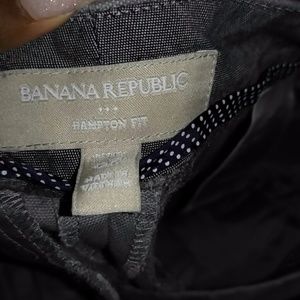 Banana Republic Pants - Banana Republic Gray Cropped Hampton Fit Pants Banana Republic Pants - Banana Republic Gray Cropped Hampton Fit Pants