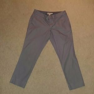 Banana Republic Pants - Banana Republic Gray Cropped Hampton Fit Pants Banana Republic Pants - Banana Republic Gray Cropped Hampton Fit Pants