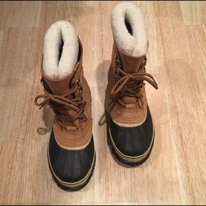 Caribou Sorel waterproof boots