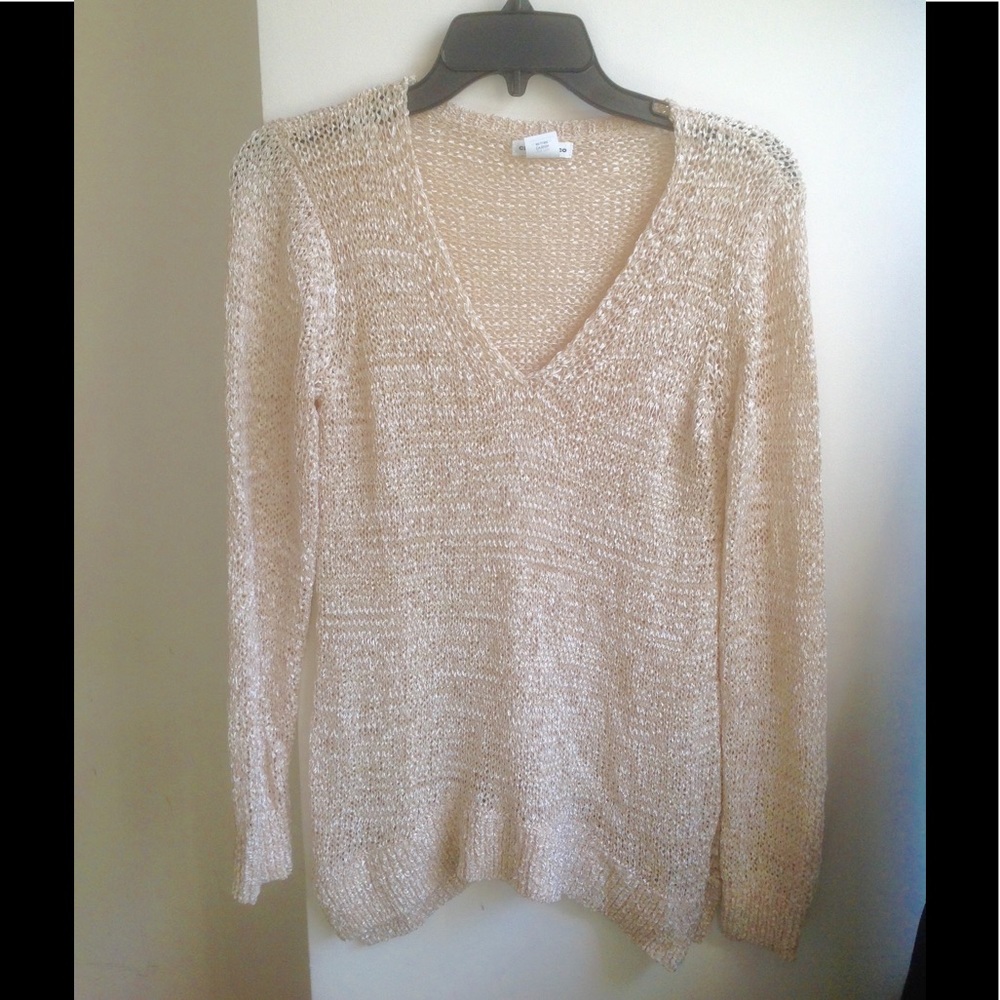 Club Monaco Knit V-Neck Sweater