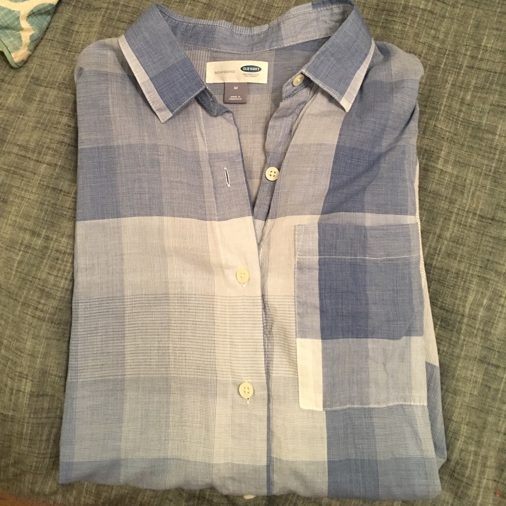 Old Navy Lightweight Women's Boyfriend Shirt