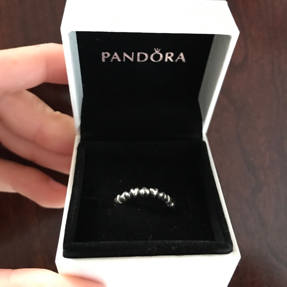 Pandora Forever Love Stackable Heart Ring