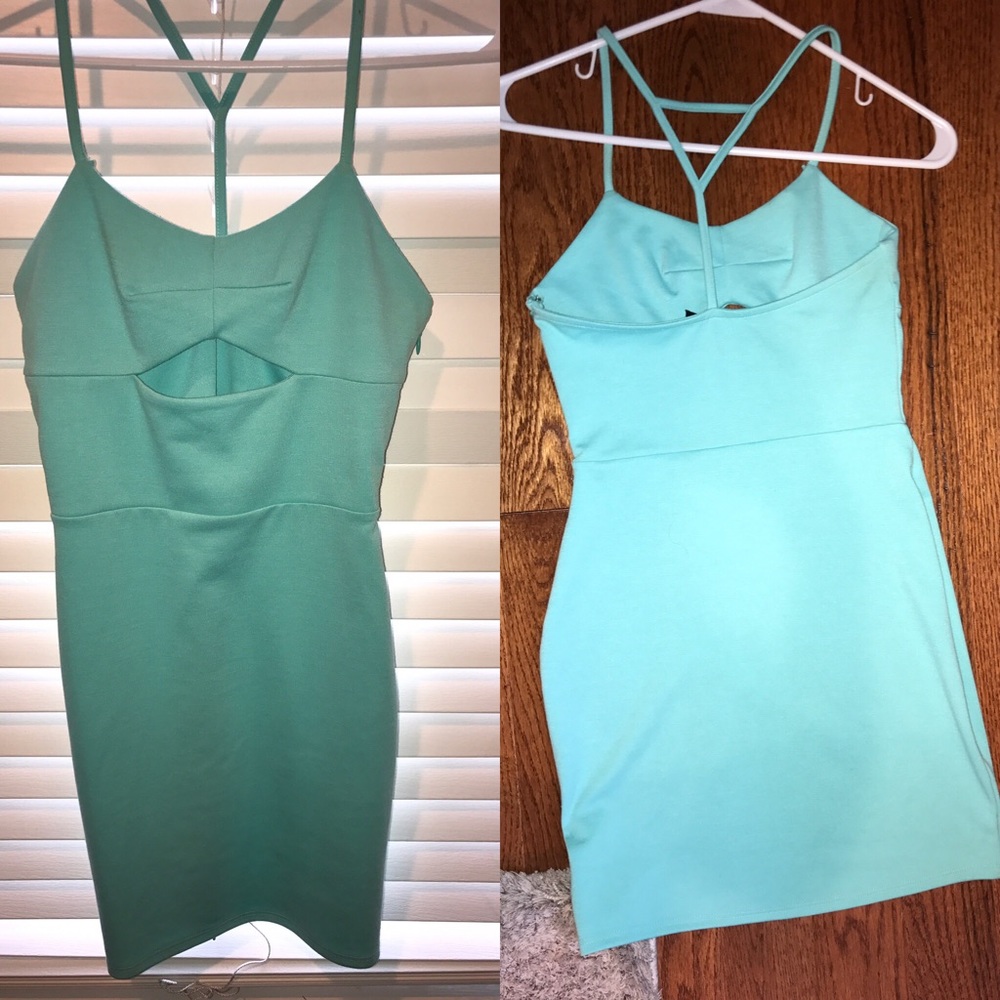 Blue nasty gal dress