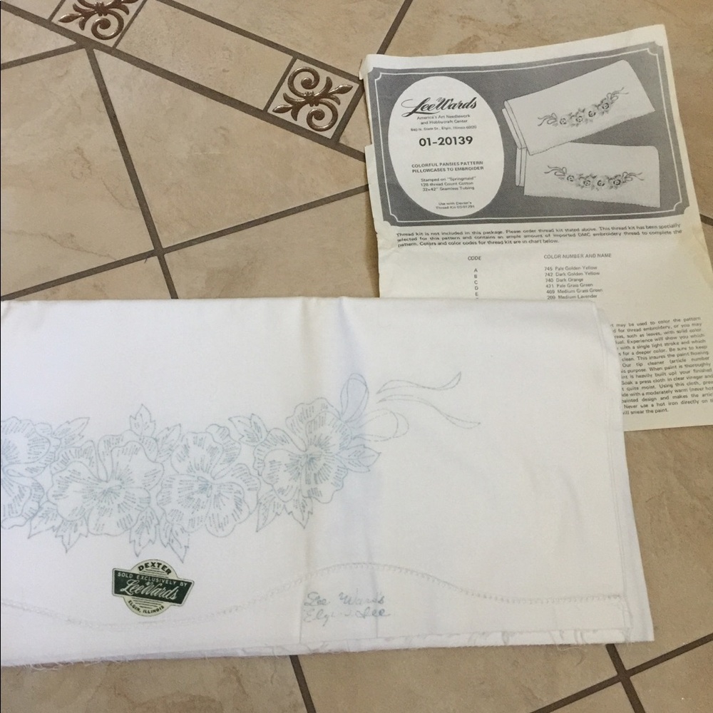 Vintage Lee Wards pillowcases