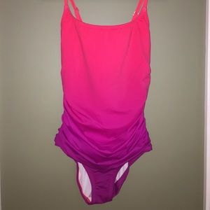 Speedo ombré swimsuit