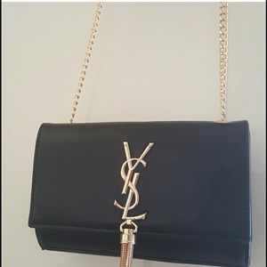 YSL Black evening bag