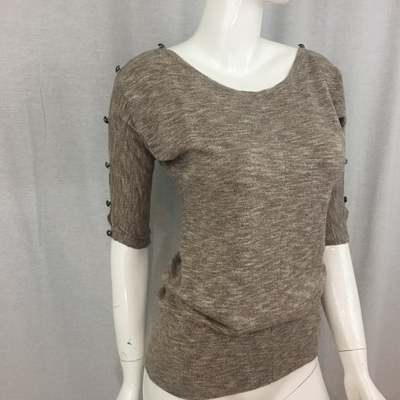 SOLD ☂️Sz XS Gap Open Button Dolman Sweater Top - Picture 5 of 8