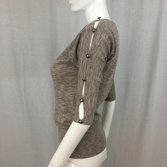 SOLD ☂️Sz XS Gap Open Button Dolman Sweater Top - Picture 6 of 8