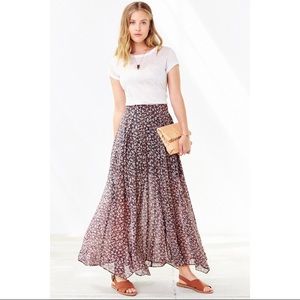 Ecote Lilith maxi skirt size XS