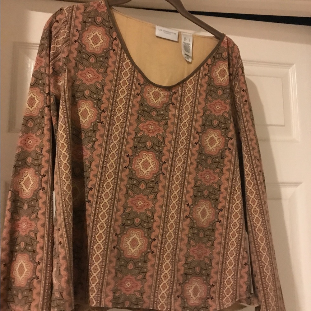 Liz Claiborne long sleeve shirt size L