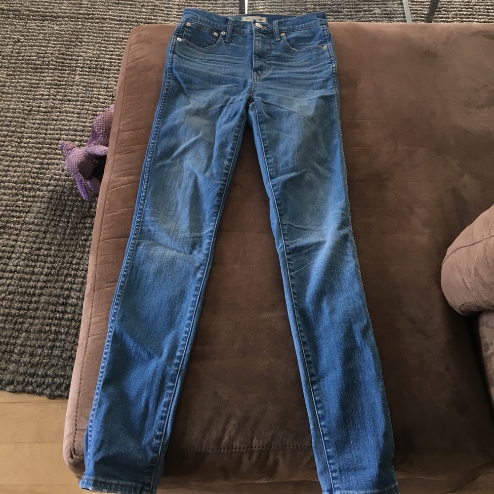 Madewell 10" High Riser in Hank wash