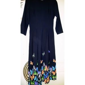 Butterfly dress/ worn once