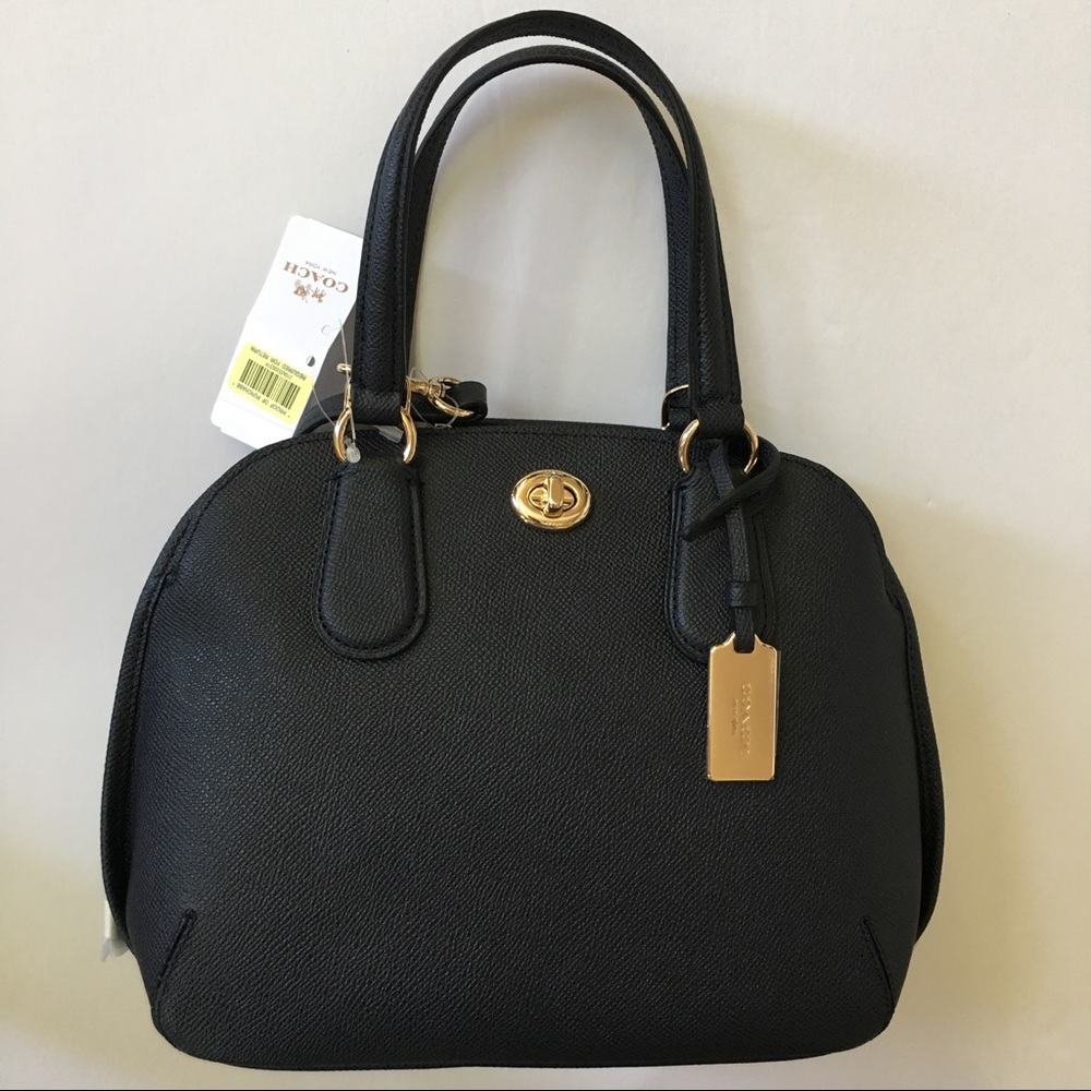 Coach 34940 Prince Street Satchel Crossbody Navy