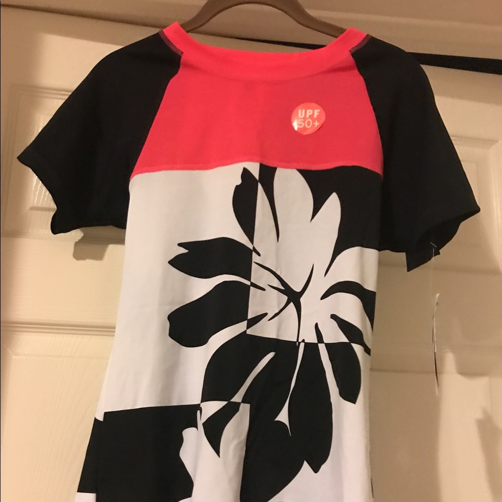 Roxy swim Mod Love Rash Guard. Size L