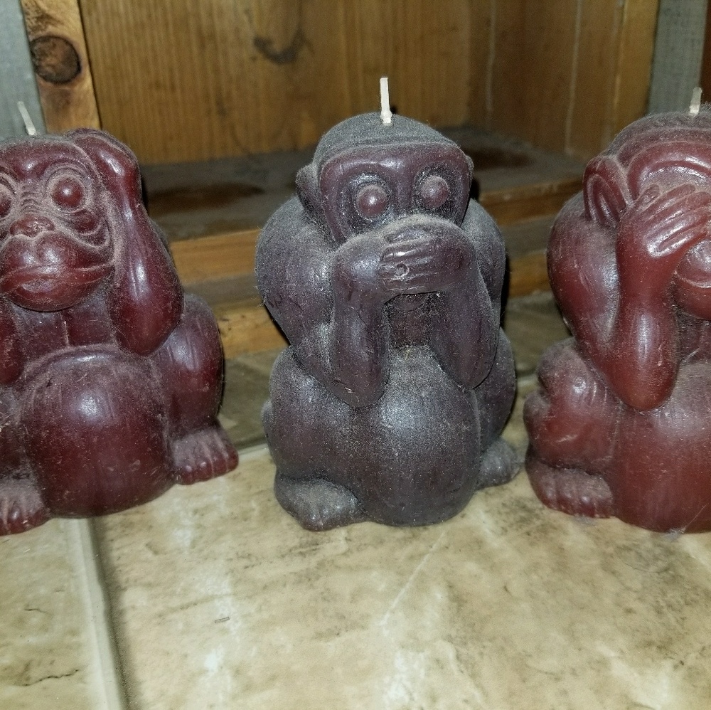 Monkey candles
