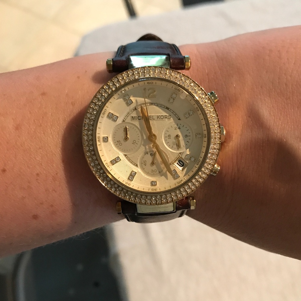 Michael Kors Watch w/ NEW Battery!