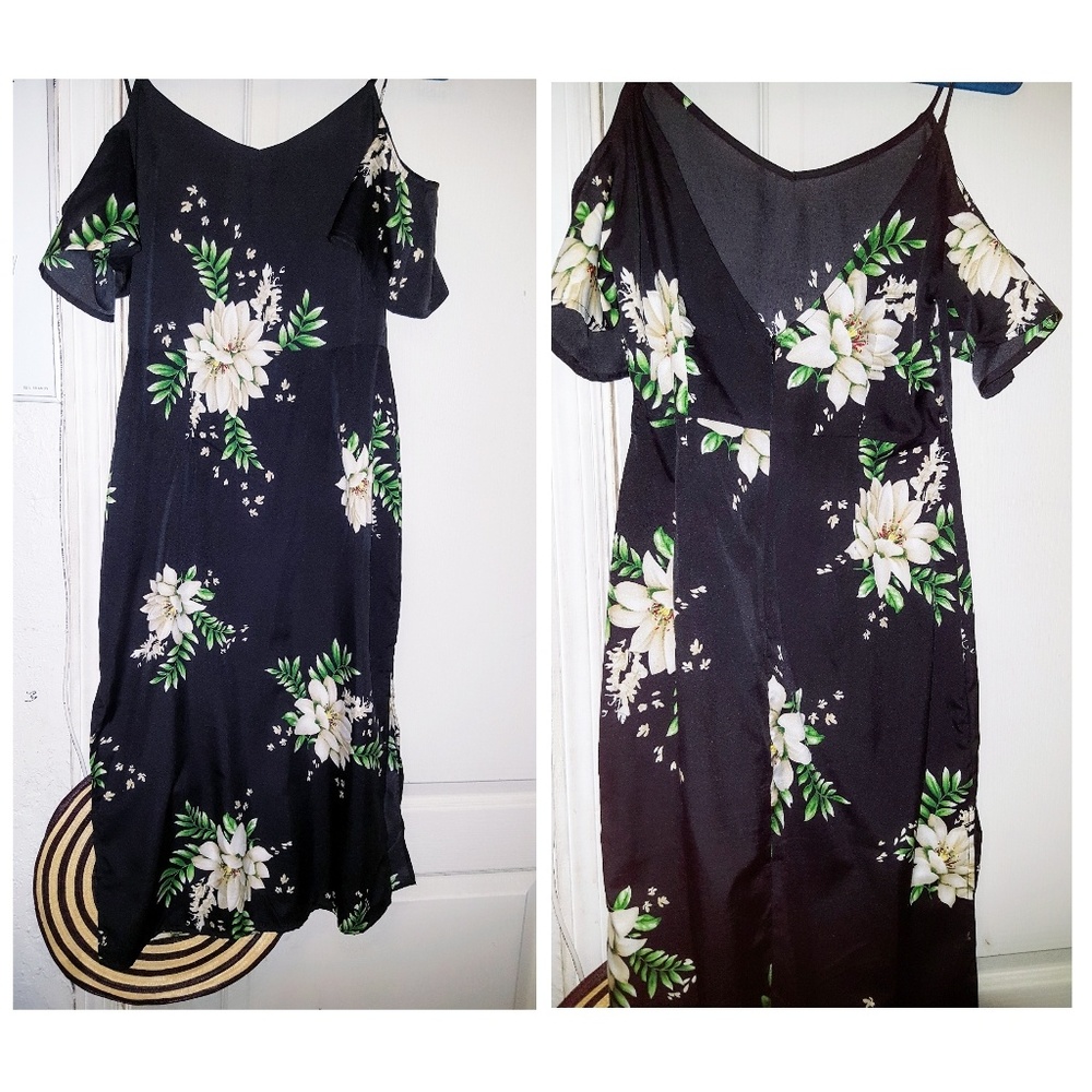 Floral midi dress