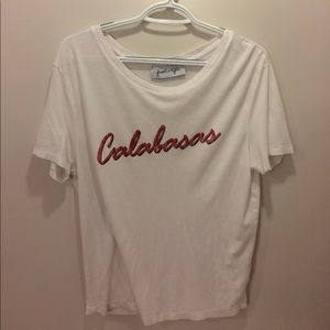 Calabasas shirt from Kendall and Kylie.