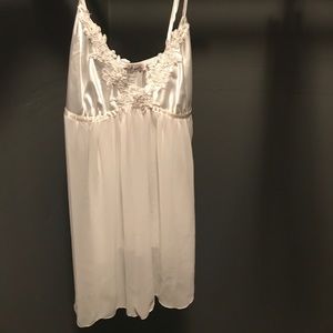 White Babydoll Lingerie (Wedding/Honeymoon)