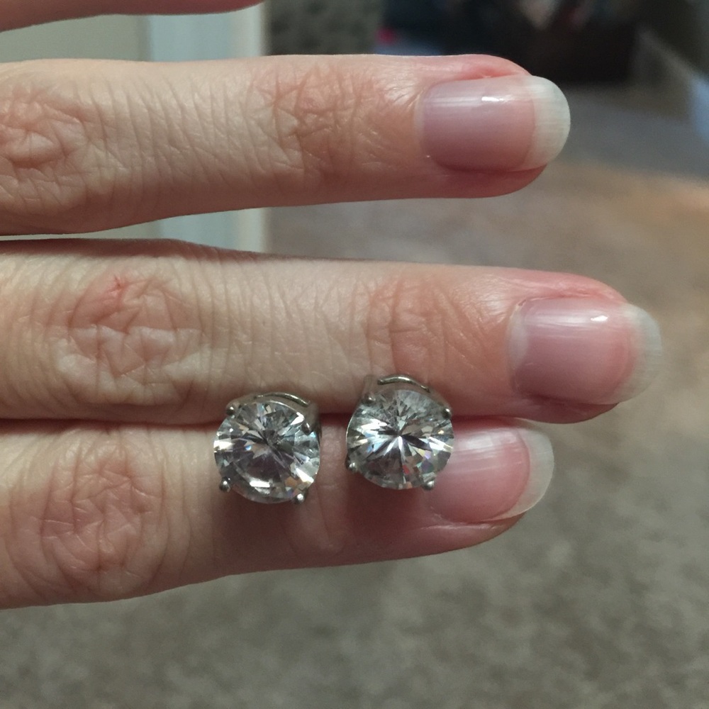 Classic Diamond Studs