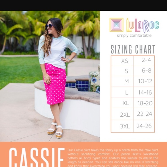 NWT LuLaRoe Cassie Pencil Skirt blue Aztec X-Small - Picture 6 of 6