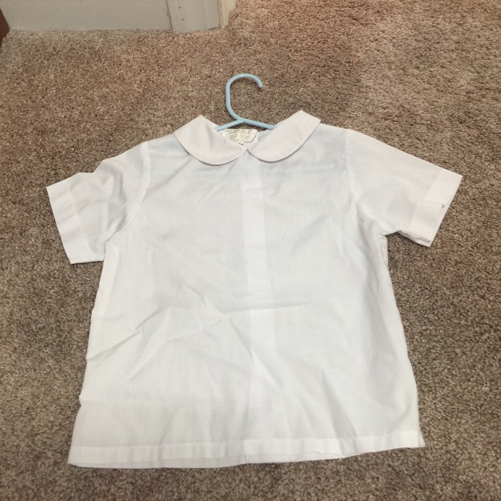 Classic Boys White John John Shirt