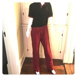 Haggar burgundy pants, 36 x 32