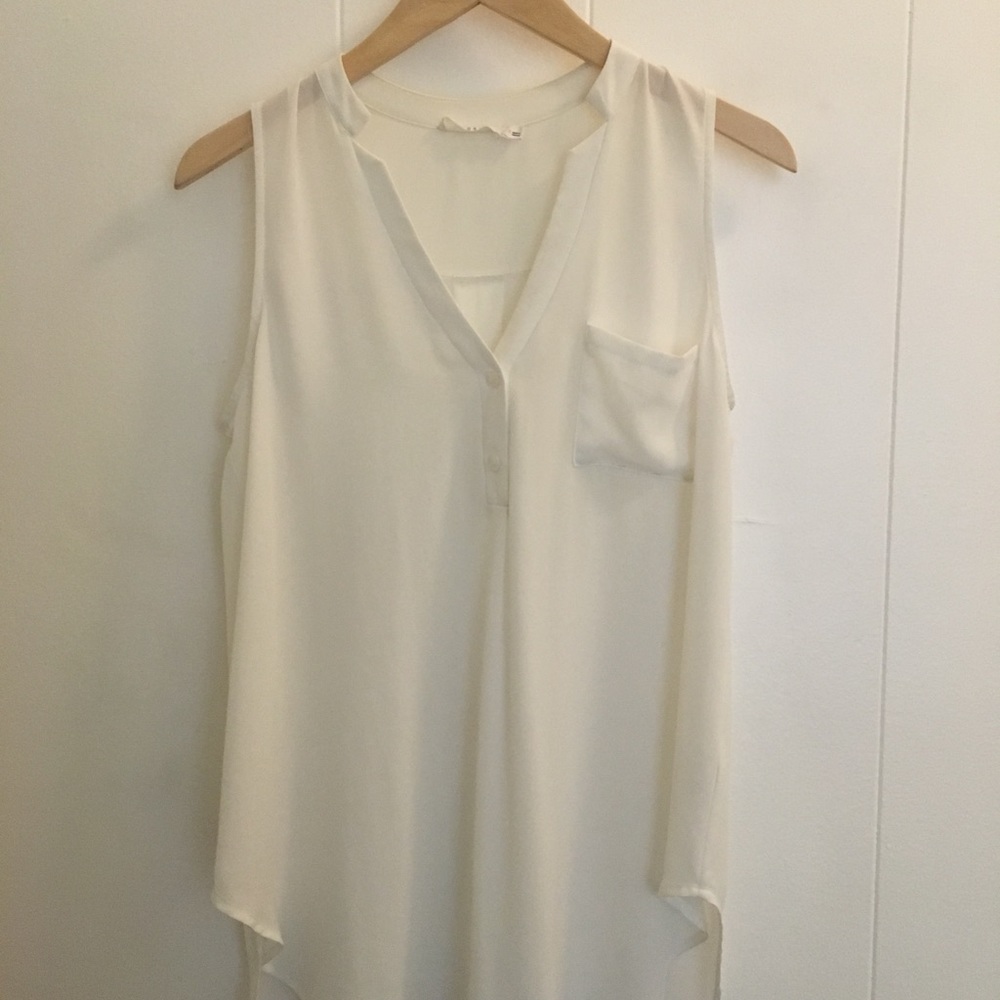 White Shear Long Tank