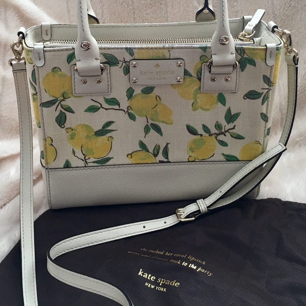 Kate Spade Wellesley Lemon Quinn Small Satchel