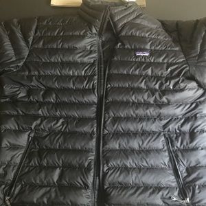 Men's Patagonia Down Sweater Jacket Black XL