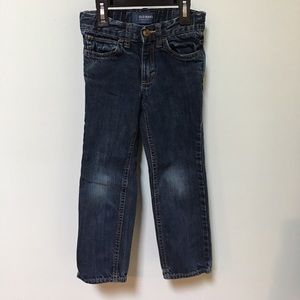 Old Navy 5T dark wash 5 pocket skinny jean.