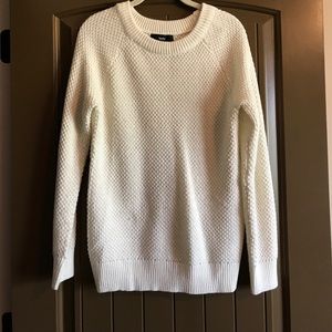 GUC Mossimo cream sweater with gold flecks