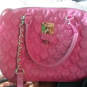 Betsy Johnson cross body purse