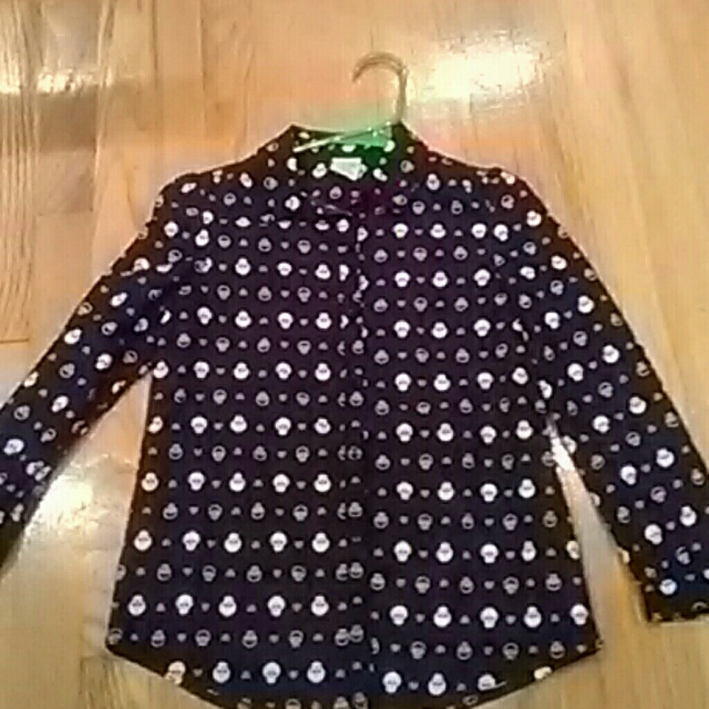 Long sleeve polyester shirt