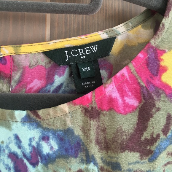 J. Crew Floral Print Blouse - Picture 6 of 6