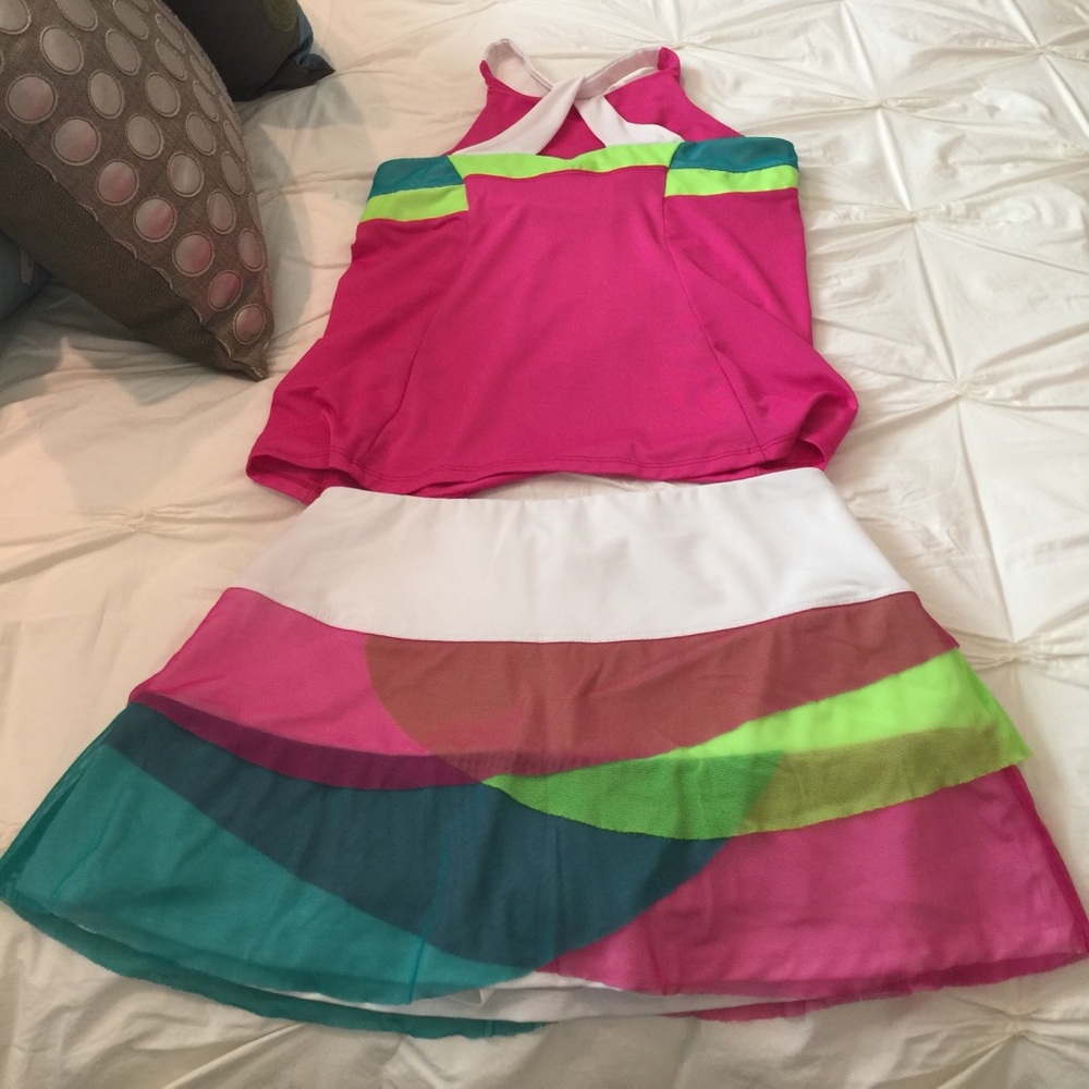 Lucky in Love Tennis outfit