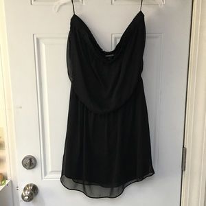 Black Strapless Dress