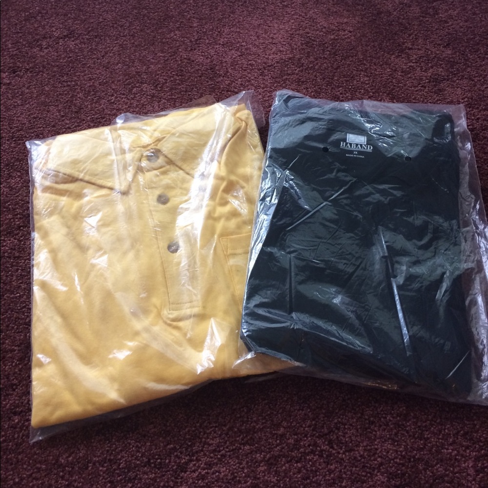 Men's shirt set - black and yellow!