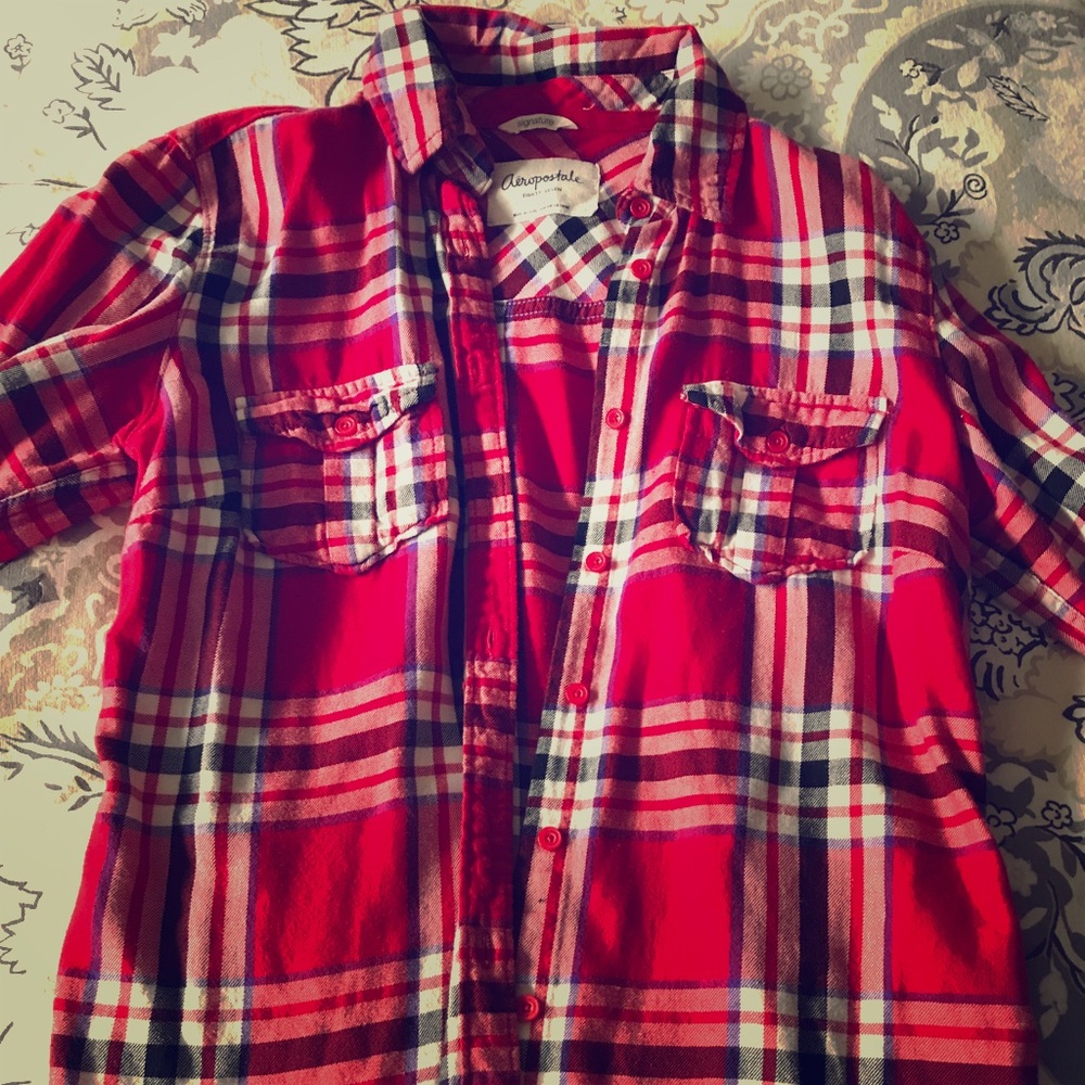 Size XS Aeropostale flannel in great condition.
