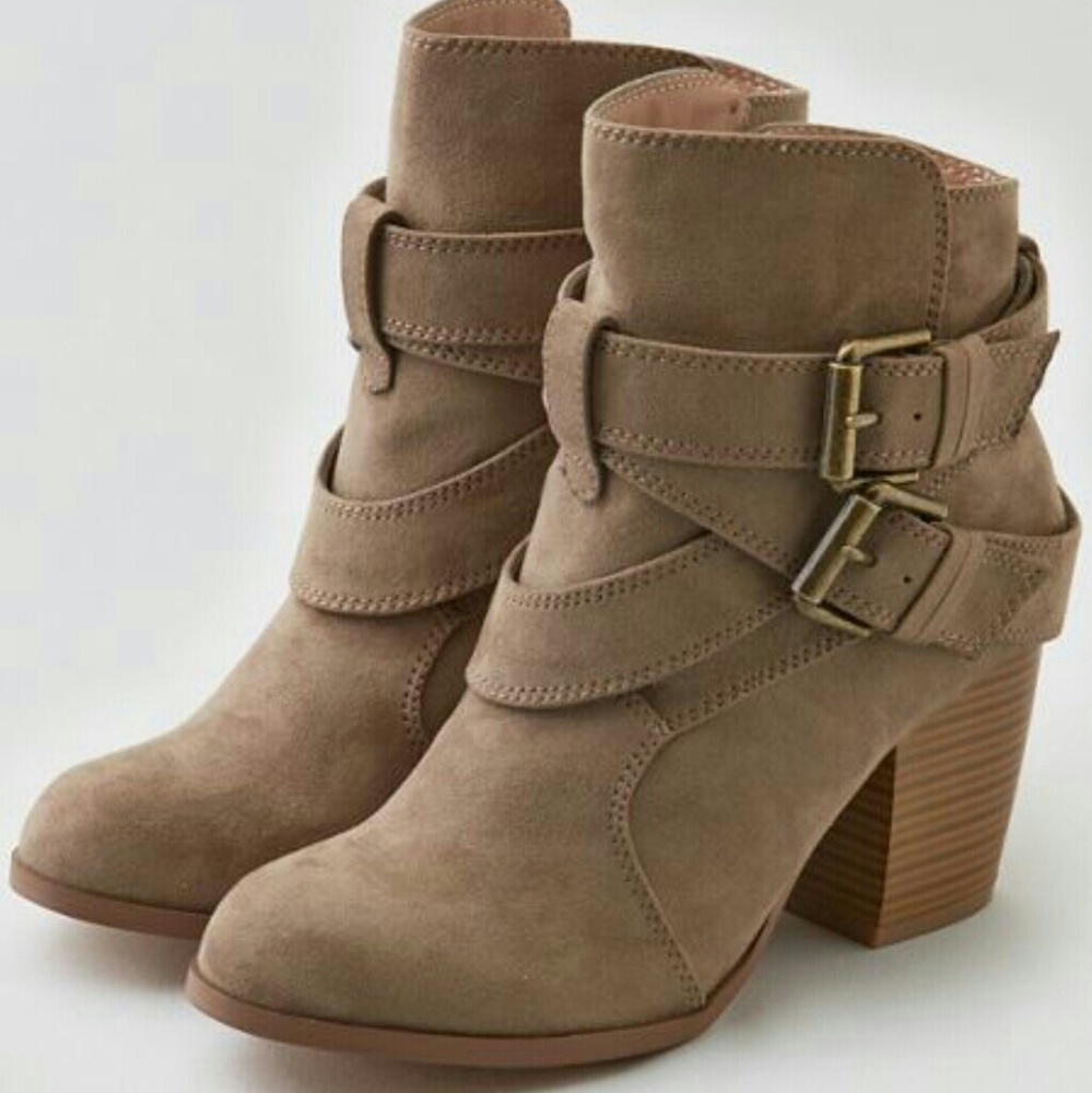 Suede Ankle Boots